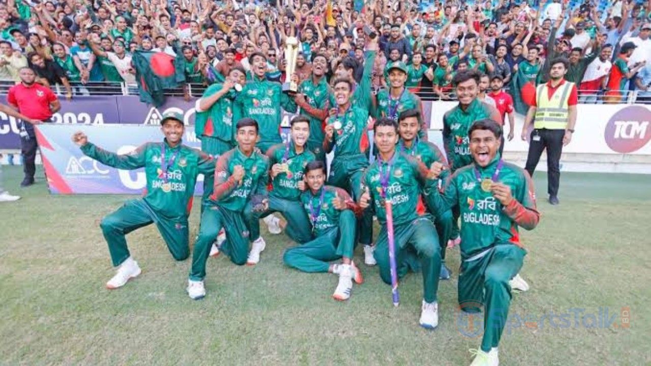 যুব এশিয়া কাপে বাংলাদেশের গ্রুপে শ্রীলঙ্কা-আফগানিস্তান