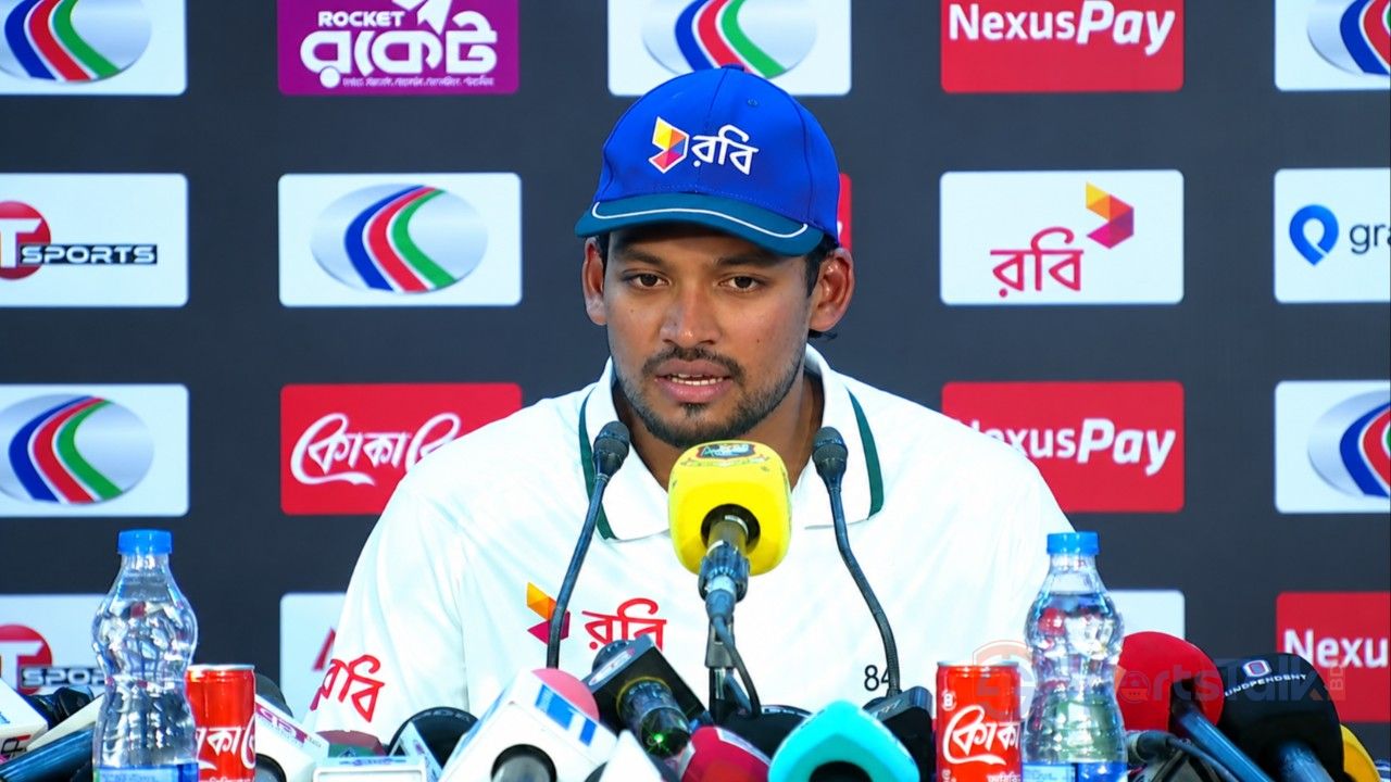 ফাইনালের সমীকরণ নিয়ে ভাবছেন না শান্ত, লক্ষ্য নিজেদের সেরাটা দেওয়া