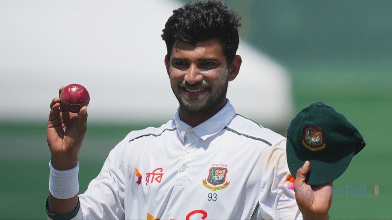 মিরাজকে ছাড়িয়ে দ্রুততম ৫০ উইকেটের রেকর্ড নাইমের