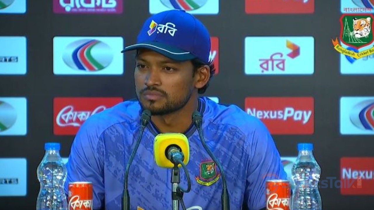 মিরপুর টেস্টে হার, ব্যর্থতা নিয়ে যা বললেন শান্ত